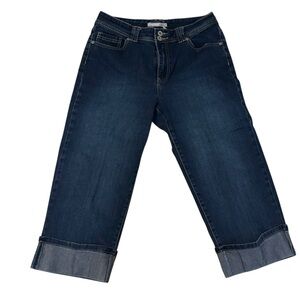 Chico's Dark Blue Ankle Jeans Size 1.5